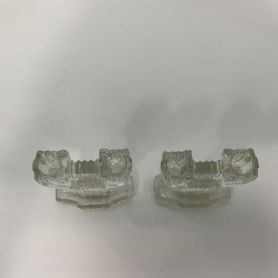-202- GLASSWARE | Queen Mary Hocking Glass Co. | Candlesticks