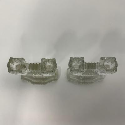 -202- GLASSWARE | Queen Mary Hocking Glass Co. | Candlesticks