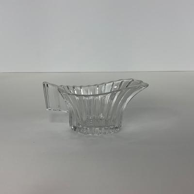 -203- GLASSWARE | Heisey Glass Creamer & Sugar | Queen Mary  Glass Sherbets