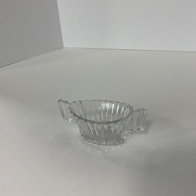 -203- GLASSWARE | Heisey Glass Creamer & Sugar | Queen Mary  Glass Sherbets