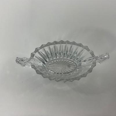 -203- GLASSWARE | Heisey Glass Creamer & Sugar | Queen Mary  Glass Sherbets