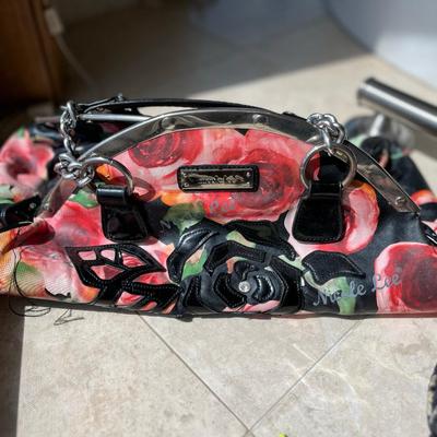 Lot of 2 Floral Purses