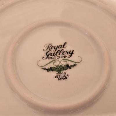 Lot #123  Large Set of Vintage Royal Gallery China in the "Jessica" pattern
