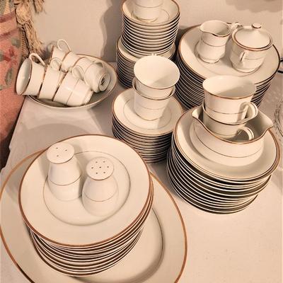 Lot #123  Large Set of Vintage Royal Gallery China in the "Jessica" pattern