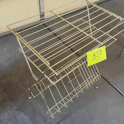 Wire Record Rack