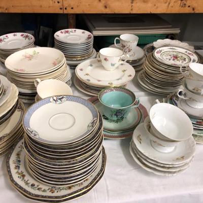 1584 Large Lot Assorted China