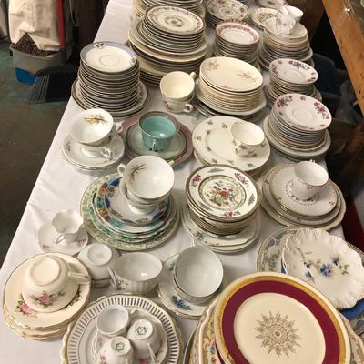 1584 Large Lot Assorted China