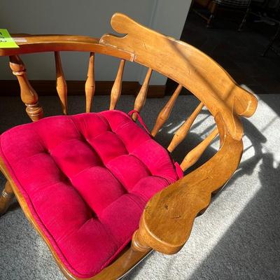 Maple Barrel Chair