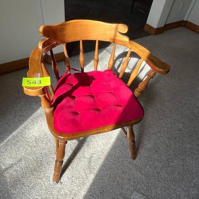 Maple Barrel Chair