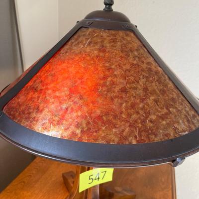 Mission style Table Lamp