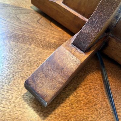 Mission style Table Lamp