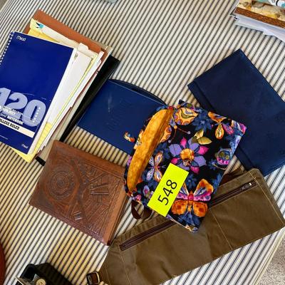 Note pads and bags