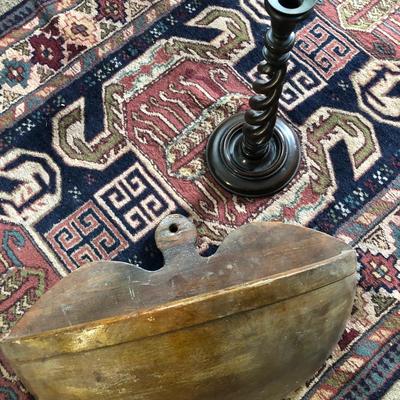 1587 Wooden Wall Pocket Decor