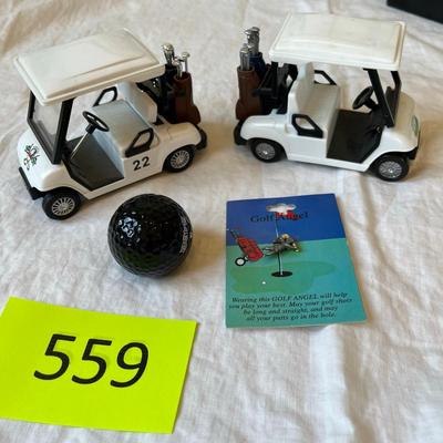 Lot of Golfing decor