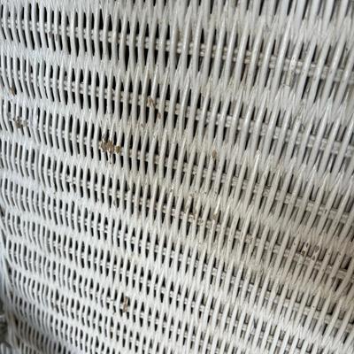 Wicker coffee table
