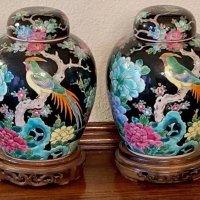 Two Cloisonne Vases