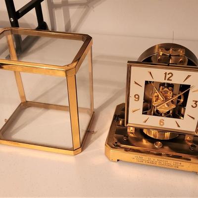 Lot #134  Fantastic ATMOS 15 Jewel Table Clock - 1964
