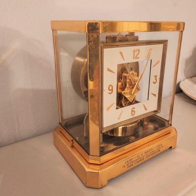 Lot #134  Fantastic ATMOS 15 Jewel Table Clock - 1964