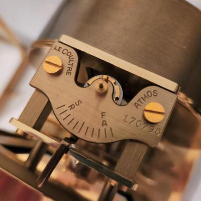 Lot #134  Fantastic ATMOS 15 Jewel Table Clock - 1964