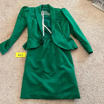 Bianchi Green Dress