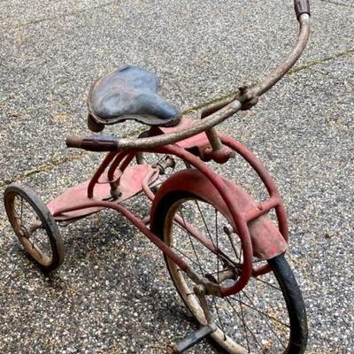 1930's Colson Rocket Rear Steer Tricycle
