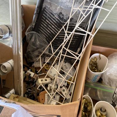 Box of miscellaneous hardware