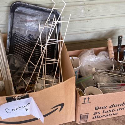 Box of miscellaneous hardware