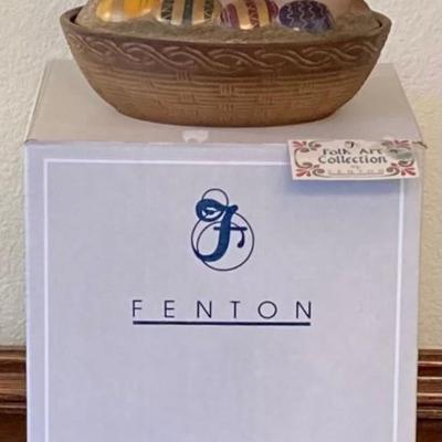 Fenton Rabbit In Original Box