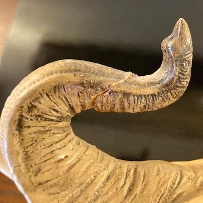 Two Vintage Elephant Scuptures By Guido Cacciapuoti