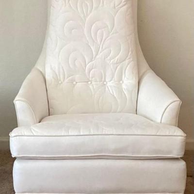 Vintage White Easy Chair