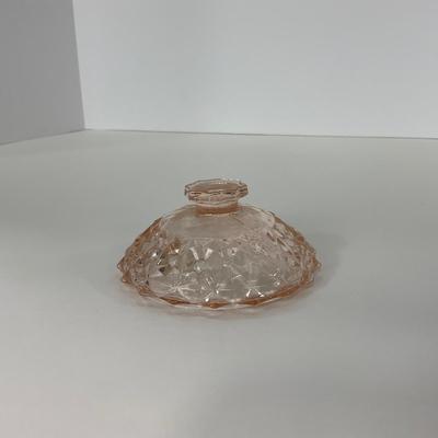 -206- GLASSWARE | Holiday Buttons & Bows Jeanette Glass Co. | Creamer & Sugar