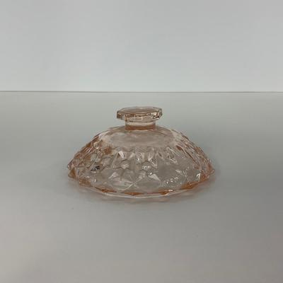 -206- GLASSWARE | Holiday Buttons & Bows Jeanette Glass Co. | Creamer & Sugar