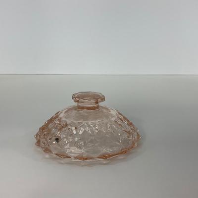 -206- GLASSWARE | Holiday Buttons & Bows Jeanette Glass Co. | Creamer & Sugar