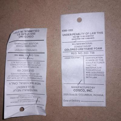 Cosco Inc. Card table and 4 matching chairs