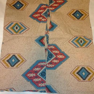 Southwestern Bed Set, Queen / King Comforter, Flat & fitted sheet, pillowcases, Throw pillows, and more