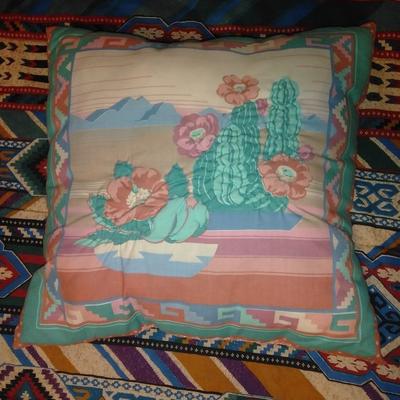 Southwestern Bed Set, Queen / King Comforter, Flat & fitted sheet, pillowcases, Throw pillows, and more