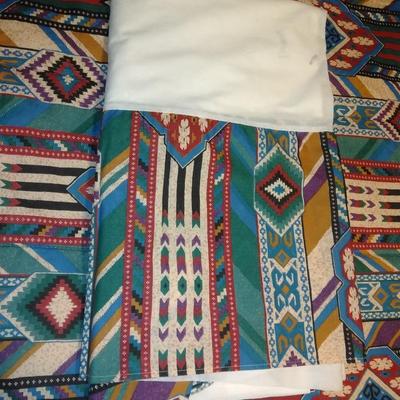 Southwestern Bed Set, Queen / King Comforter, Flat & fitted sheet, pillowcases, Throw pillows, and more