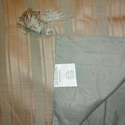 King sized Comforter, throw pillows, bed skirt, 4 valances, throw blanket and more