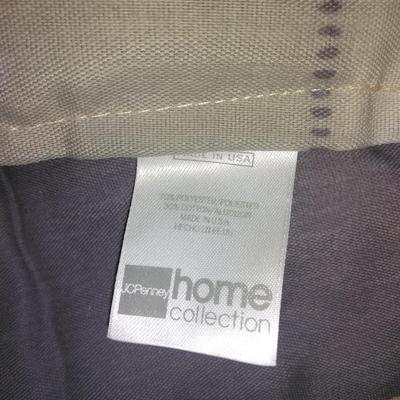 JC Penney Home Collection King Comforter with matching shams and bed skirt