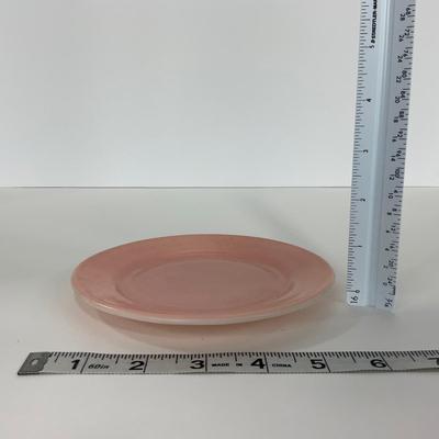 -210- GLASSWARE | Pastel Childrenâ€™s Set | Cups, Saucers, & Plates