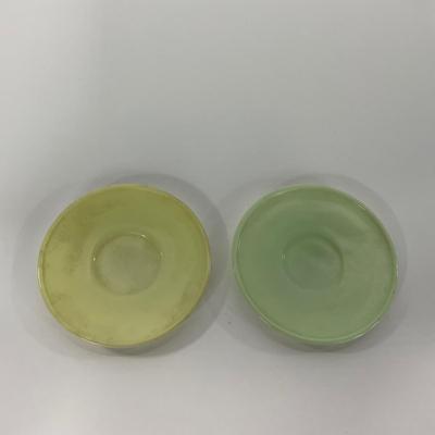 -210- GLASSWARE | Pastel Childrenâ€™s Set | Cups, Saucers, & Plates