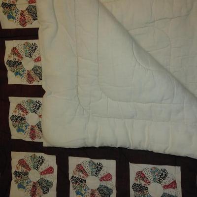 JC Penney Quilted comforter approx. 68" x 72"