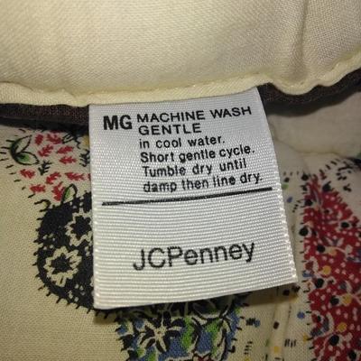 JC Penney Quilted comforter approx. 68" x 72"
