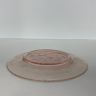 -212- GLASSWARE | Pink Dogwood Macbeth Evans Co. | Small Plates