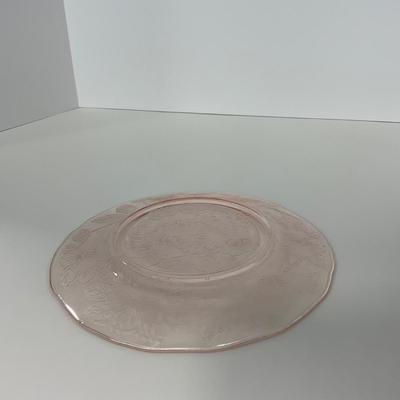 -212- GLASSWARE | Pink Dogwood Macbeth Evans Co. | Small Plates