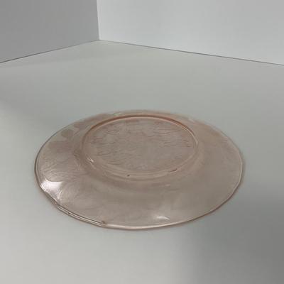 -212- GLASSWARE | Pink Dogwood Macbeth Evans Co. | Small Plates
