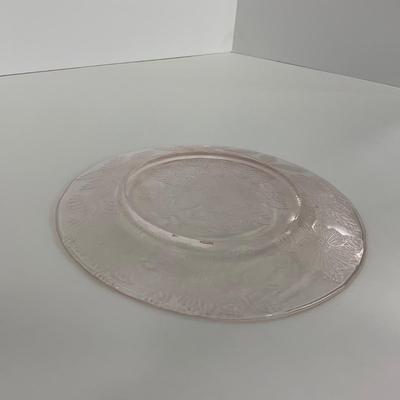 -212- GLASSWARE | Pink Dogwood Macbeth Evans Co. | Small Plates
