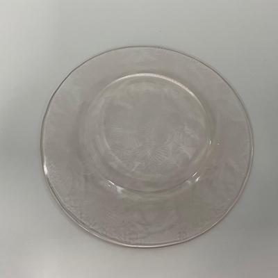 -212- GLASSWARE | Pink Dogwood Macbeth Evans Co. | Small Plates