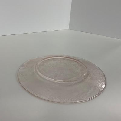 -212- GLASSWARE | Pink Dogwood Macbeth Evans Co. | Small Plates