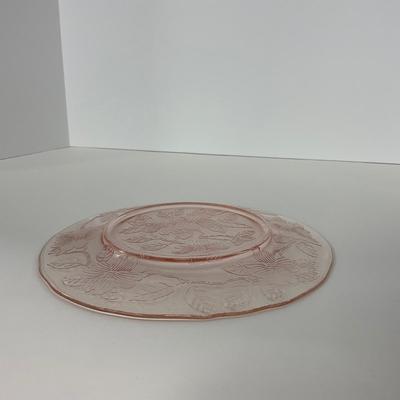 -212- GLASSWARE | Pink Dogwood Macbeth Evans Co. | Small Plates